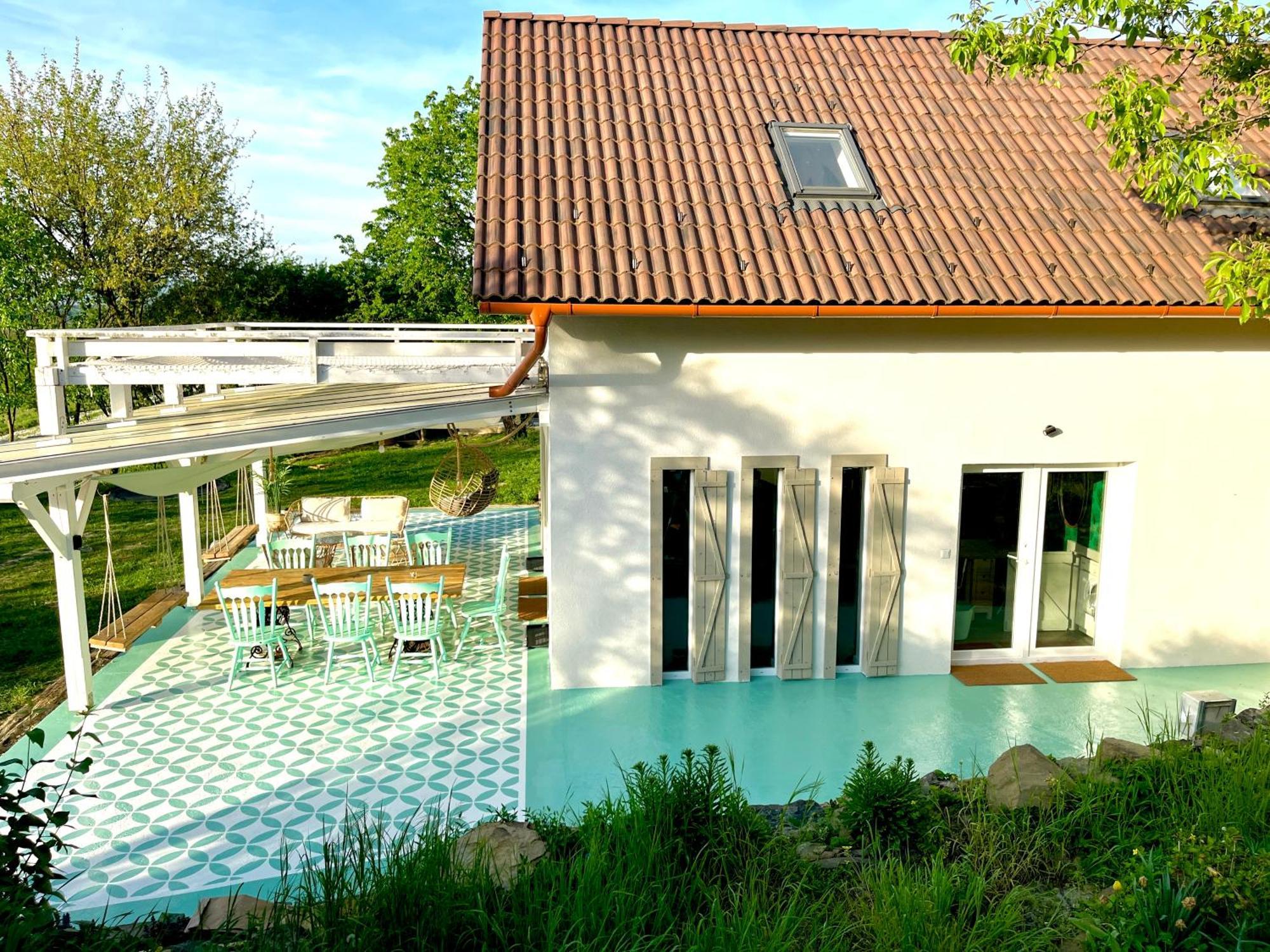 Bohemian Eco Lodge At Lake Balaton Kisapati المظهر الخارجي الصورة